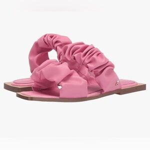 Circus by Sam Edelman Women’s Iggy Ruched Pink Sandals Size 6 NWT
